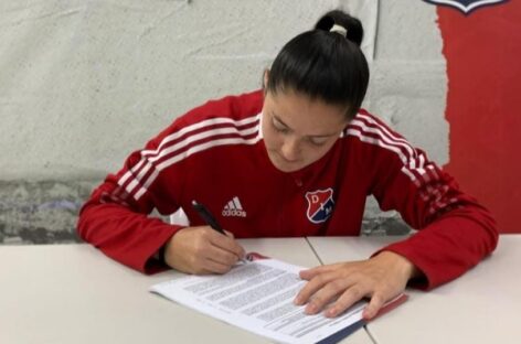 La marinilla Sara Marín jugará este año la Liga Betplay Femenina con el DIM