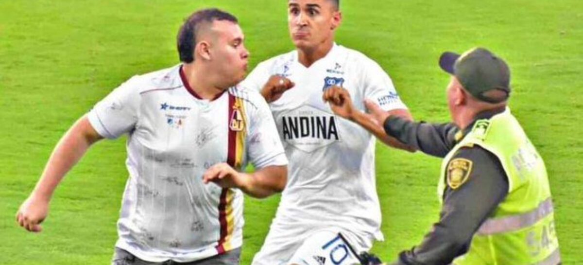 Daniel Cataño denunció al hombre que lo agredió en el estadio de Ibagué