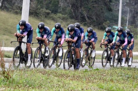 El Team Medellín ganó la Contrarreloj por Equipos en la Clásica de Rionegro
