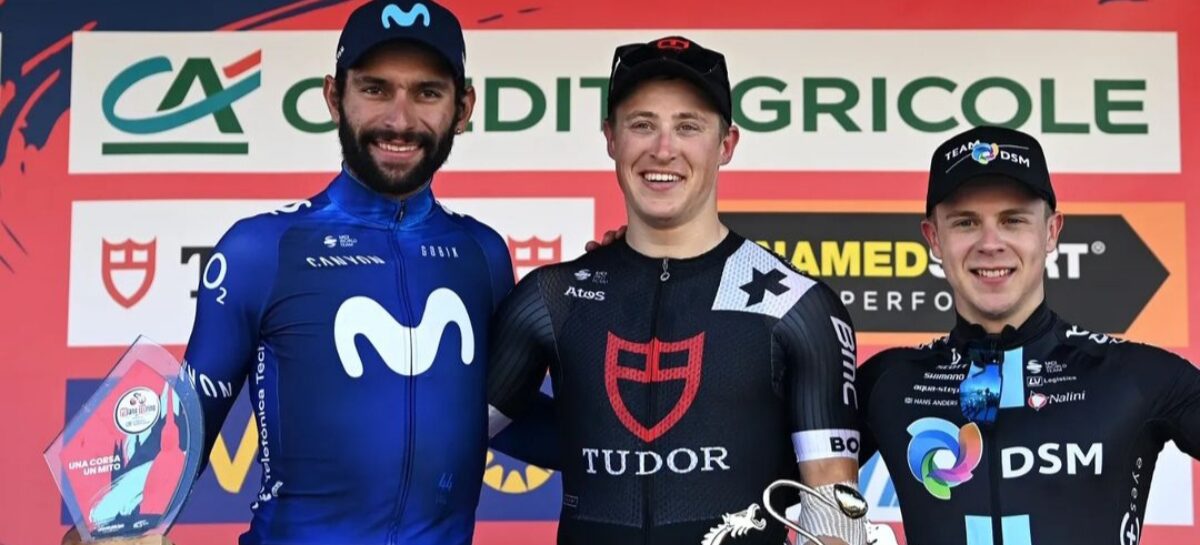 El cejeño Fernando Gaviria fue segundo en la Clásica Milano-Torino 2023