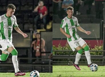 Andrés Salazar, de Guarne, fue clave en la remontada de Atlético Nacional ante Patronato en la Copa Libertadores