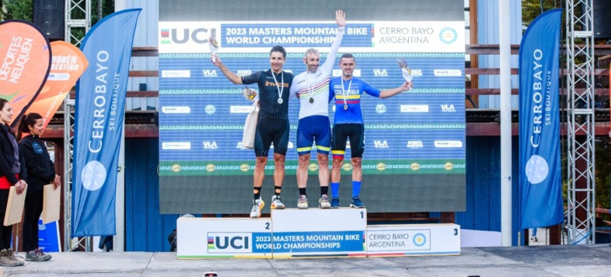 Jhon Jairo Botero, de El Retiro, ganó bronce en el Mundial de Mountain Bike UCI Masters