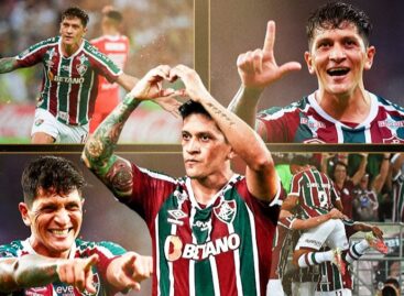 Germán Ezequiel Cano marcó un triplete en la histórica goleada de Fluminense ante River Plate