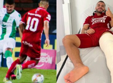 Andrés Salazar se disculpó con Iago Falque tras la fuerte entrada en el partido Nacional vs América