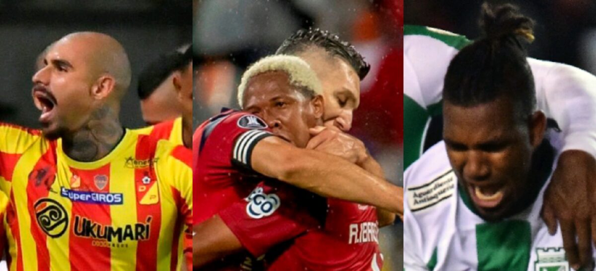 9 puntos de 9 posibles: semana redonda para los equipos colombianos en la Copa Libertadores