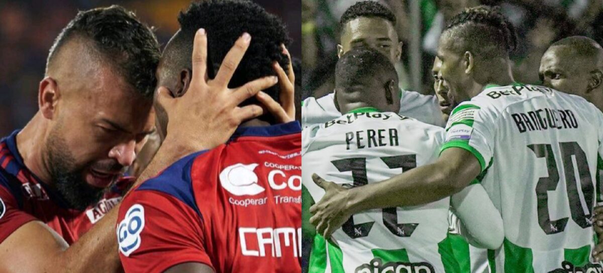 Jueves de Copa Libertadores: DIM y Atlético Nacional juegan como visitantes