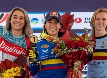 Mariana Pajón, campeona de la novena válida de la Copa Europea de BMX