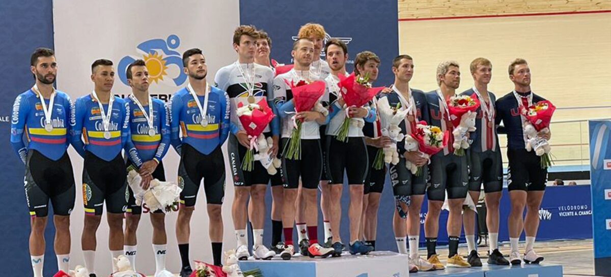 Fernando Gaviria ganó su primera medalla en el Panamericano de Pista en Argentina