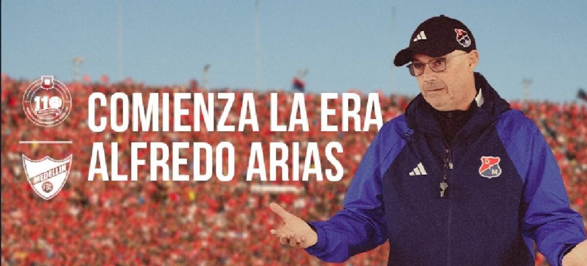 Alfredo Arias fue anunciado como nuevo entrenador de Independiente Medellín
