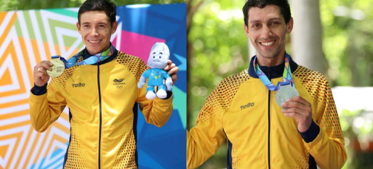 1-2 para Colombia: ‘Superman’ López y Walter Vargas ganaron el oro y la plata en los Centroamericanos