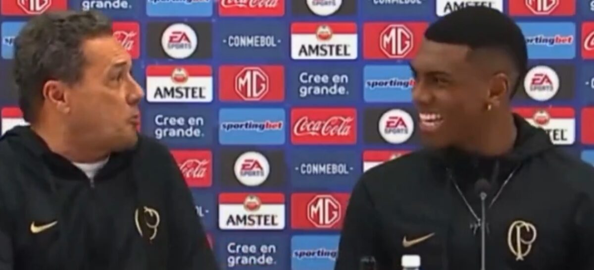 El enorme gesto del DT Vanderlei Luxemburgo con un jugador que se puso nervioso en rueda de prensa