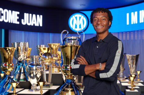 ¡Oficial! Juan Guillermo Cuadrado es nuevo jugador del Inter de Milán