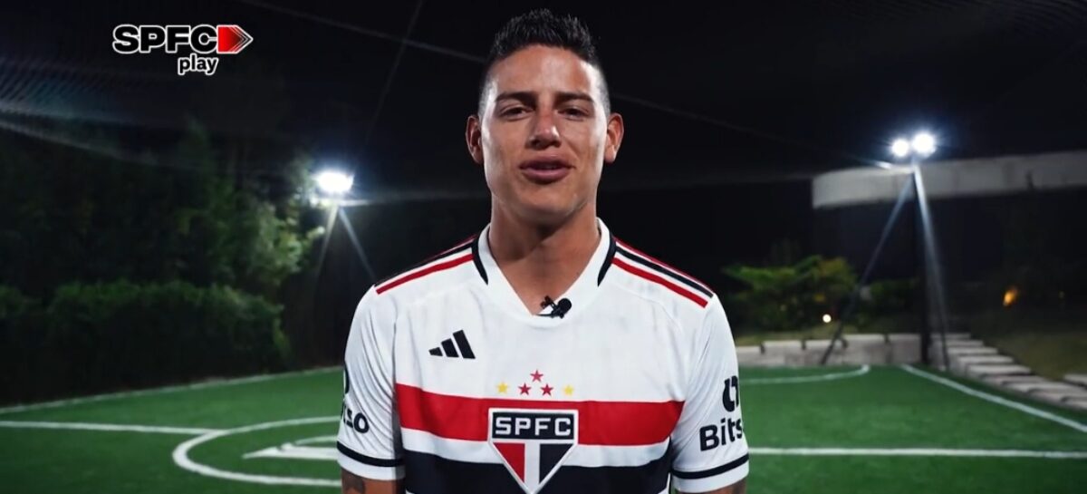 ¡Ya es oficial! James Rodríguez es nuevo jugador de Sao Paulo