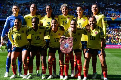 Por segunda vez en la historia, Colombia clasificó a los octavos de final del Mundial Femenino