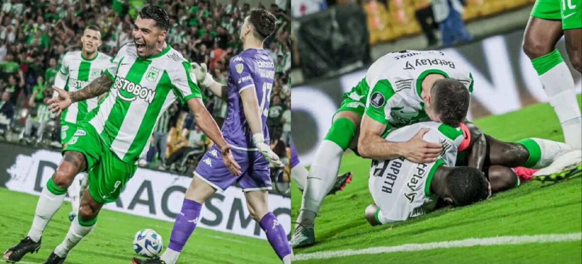 Atlético Nacional derrotó a Racing en los octavos de final de la Copa Libertadores