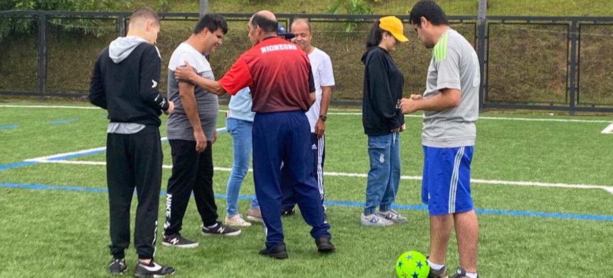 Deporte, integración e inclusión: en Rionegro nació el proyecto Fútbol para Ciegos