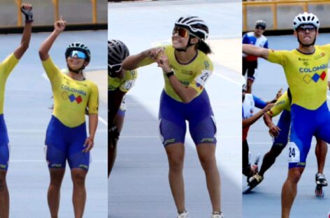 Colombia, campeón absoluto del Panamericano de Naciones de patinaje de velocidad