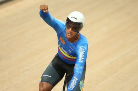 ¡Enorme! Kevin Quintero se consagró campeón del keirin en el Mundial de Ciclismo en Glasgow