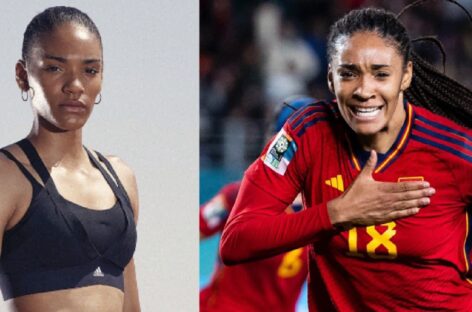 Salma Paralluelo, la deportista española que brilla en fútbol y en atletismo