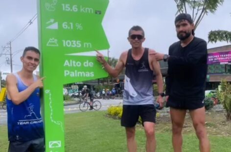 Tres atletas del Team Cardona son los más rápidos del ascenso a Las Palmas