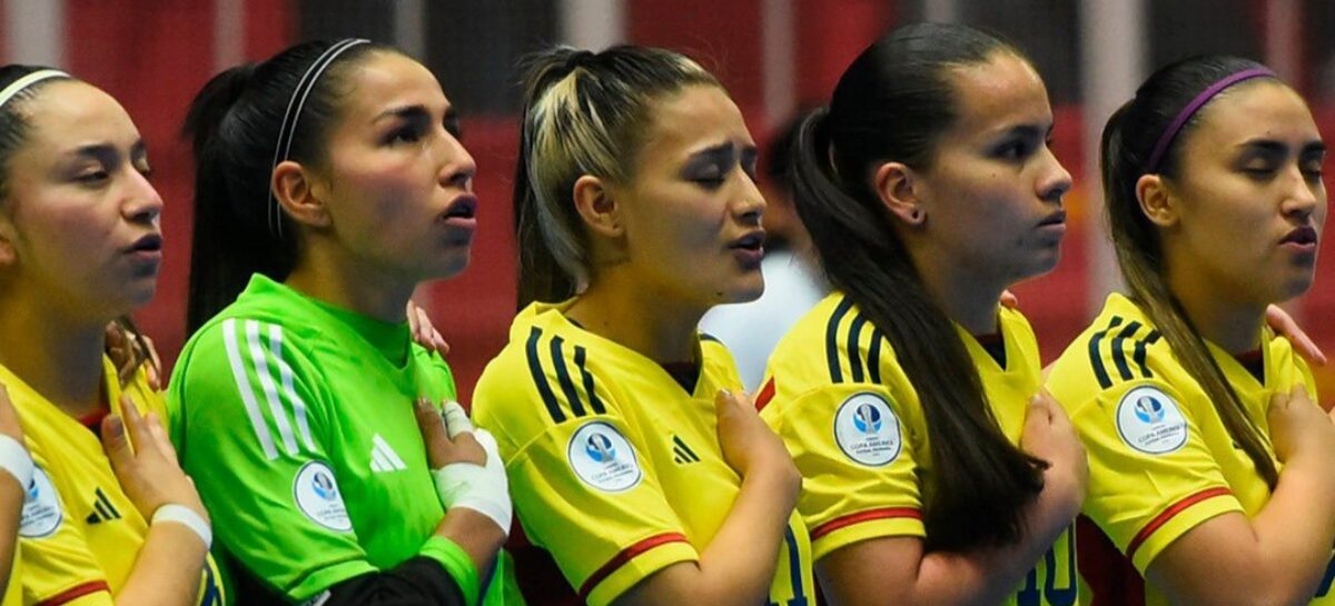 Colombia goleó 8-0 a Perú en su debut en la Copa América Femenina de Futsal