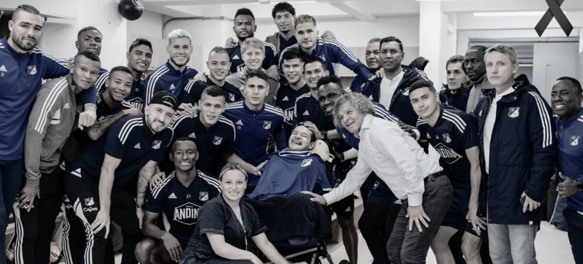 Niño que compartió con los jugadores de Millonarios antes de la eutanasia fue nominado al Premio The Best