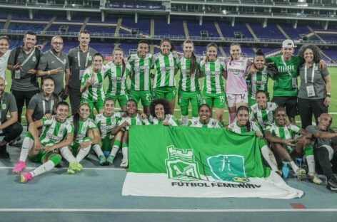Atlético Nacional goleó a Caracas de Venezuela en el inicio de la Copa Libertadores Femenina