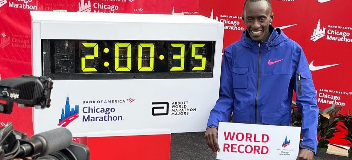 Con 2 horas y 35 segundos, Kelvin Kiptum estableció un nuevo récord mundial en la Maratón de Chicago