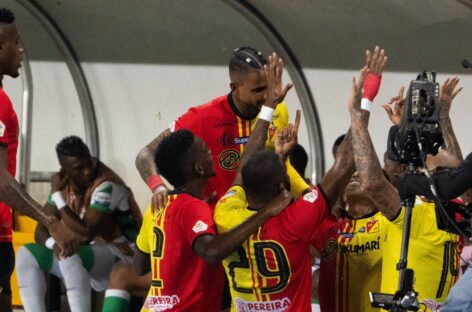 Deportivo Pereira derrotó a Atlético Nacional en la semifinal de ida de la Copa Betplay