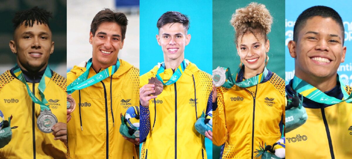 Colombia conquistó cinco medallas en el primer día de competencias de los Juegos Panamericanos