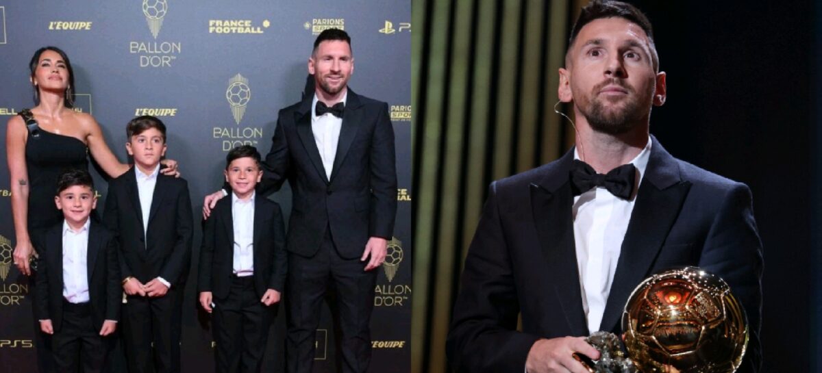 ¡Ocho veces Messi! El argentino ganó su octavo Balón de Oro