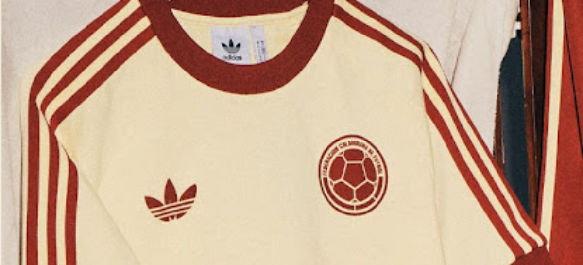 Adidas presentará una colección retro de varias selecciones: esta es la de Colombia