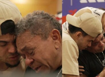 Luis Díaz se reencontró con su papá en la concentración de la Selección Colombia