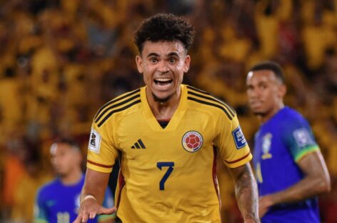 Los dos goles de «Lucho» Díaz para la histórica victoria de Colombia ante Brasil