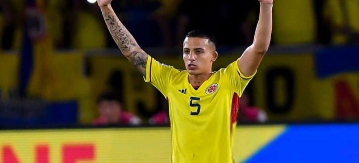 Kevin Castaño, una de las figuras de Colombia en el histórico triunfo ante Brasil