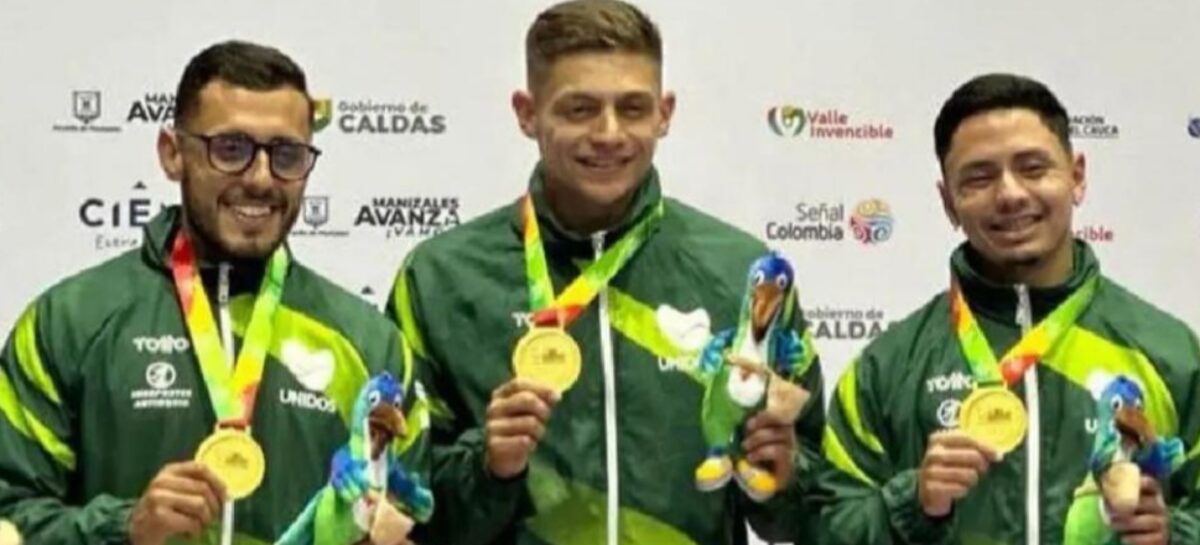 Deportistas de Marinilla se han bañado en oro en los Juegos Nacionales
