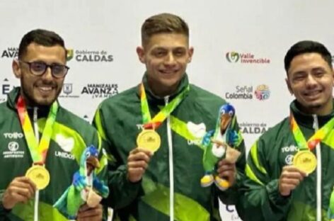 Deportistas de Marinilla se han bañado en oro en los Juegos Nacionales