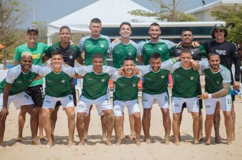 Antioquia Beach Soccer, el representante de Colombia en la Copa Libertadores de Fútbol Playa