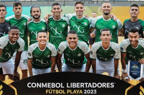 Antioquia Beach Soccer clasificó a los cuartos de final de la Copa Libertadores de Fútbol Playa