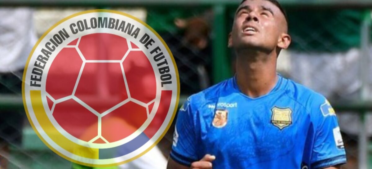 Antony Vásquez, de San Rafael, fue convocado a la Selección Colombia Sub-23