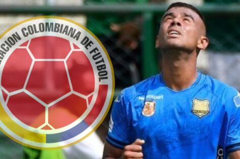 Antony Vásquez, de San Rafael, fue convocado a la Selección Colombia Sub-23