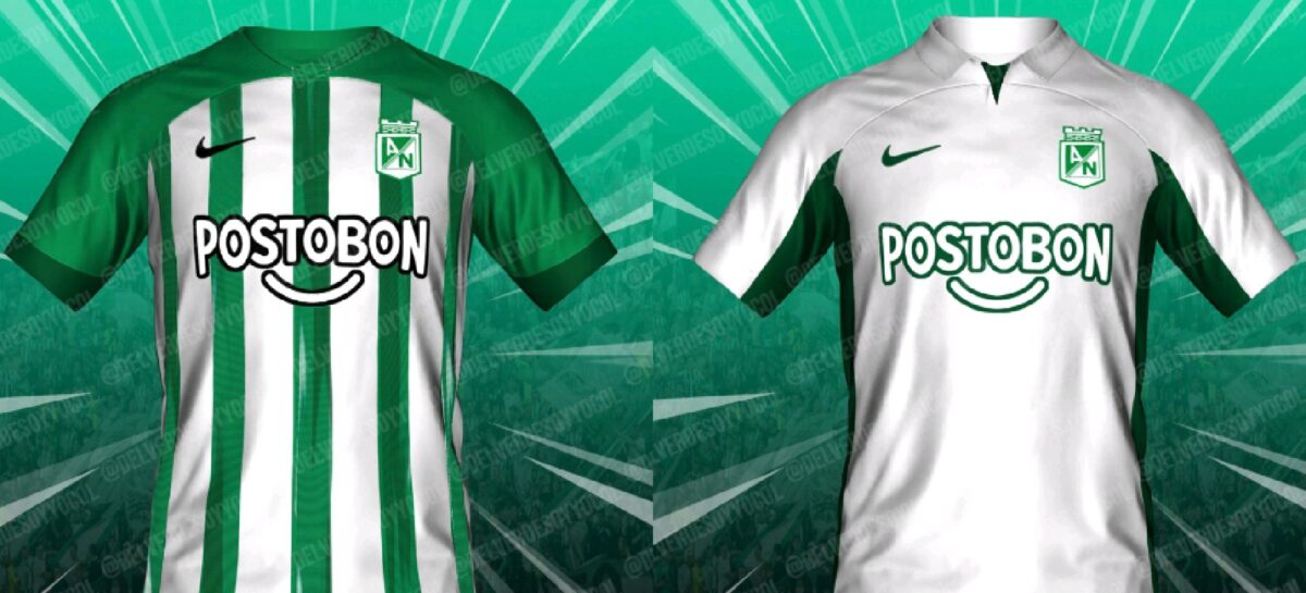 Se filtraron las que serían las nuevas camisetas de Atlético Nacional en 2024