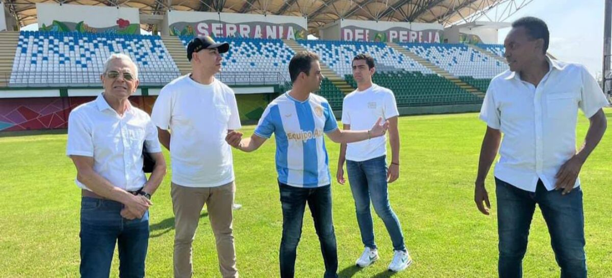 ¿Águilas Doradas de Valledupar? El máximo accionista realizó una visita de inspección al estadio de Valledupar