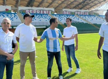 ¿Águilas Doradas de Valledupar? El máximo accionista realizó una visita de inspección al estadio de Valledupar