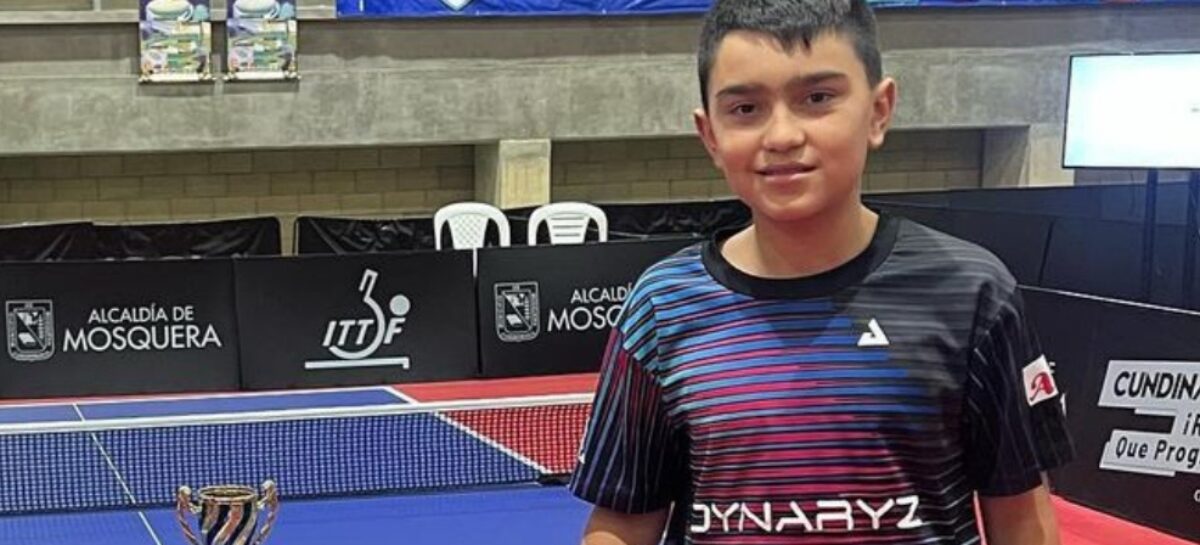 Emanuel Otálvaro, el tenimesista rionegrero que alcanzó el Top-3 Mundial en 2023
