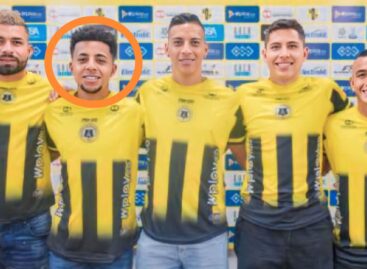 Cristian Blanco, futbolista de Rionegro, fue presentado como nuevo refuerzo de Alianza Petrolera