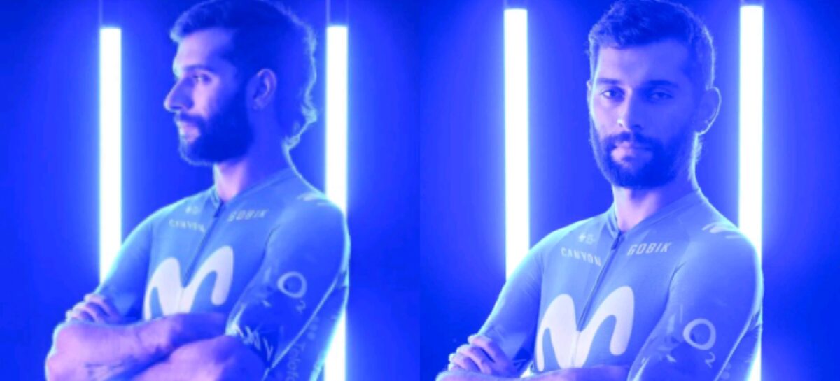 ¡Va con toda! Fernando Gaviria ya luce el nuevo uniforme del Movistar Team para la temporada 2024
