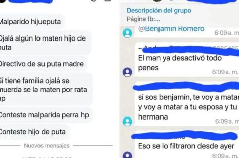 Directivos de Atlético Nacional han recibido más de 3.000 amenazas en su WhatsApp
