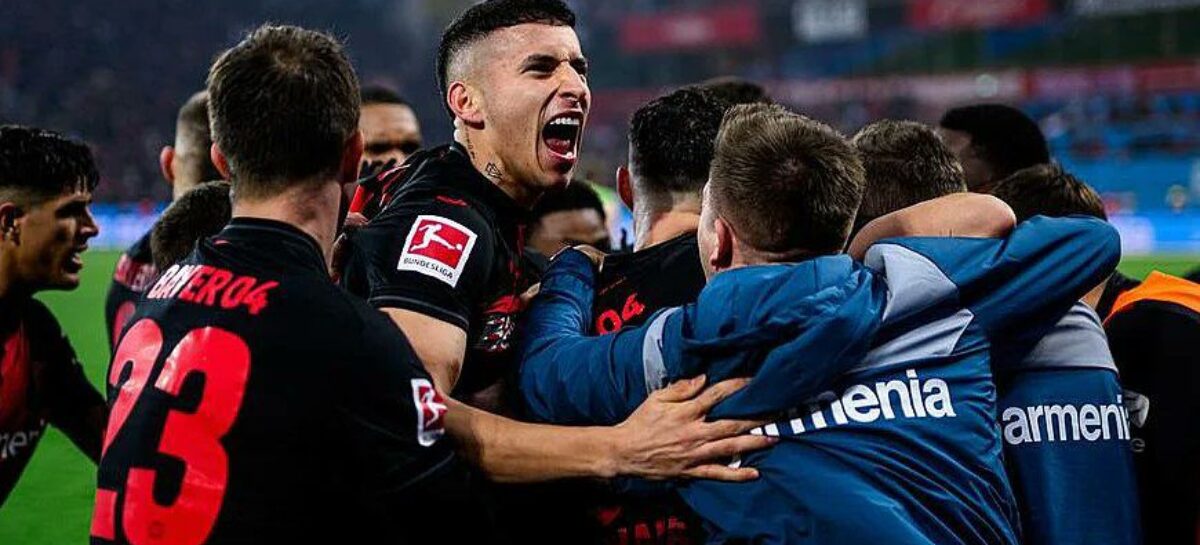 El colombiano Gustavo Puerta se consagró campeón de la Bundesliga con el Bayer Leverkusen