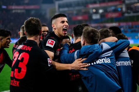 El colombiano Gustavo Puerta se consagró campeón de la Bundesliga con el Bayer Leverkusen